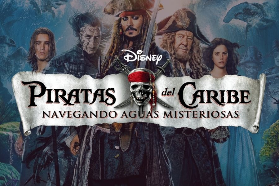 Orden cronologico de Piratas del Caribe Portada